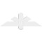 Ekena Millwork Kennewick Architectural Grade PVC Gable Bracket, 36"W x 12"H x 4"D x 4"F, 8/12 Pitch GBP036X12X0404KEN00 - alternate 4